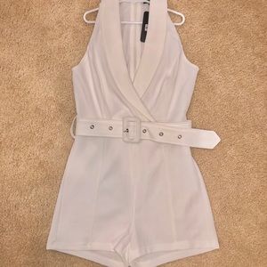Privy white jumpsuit